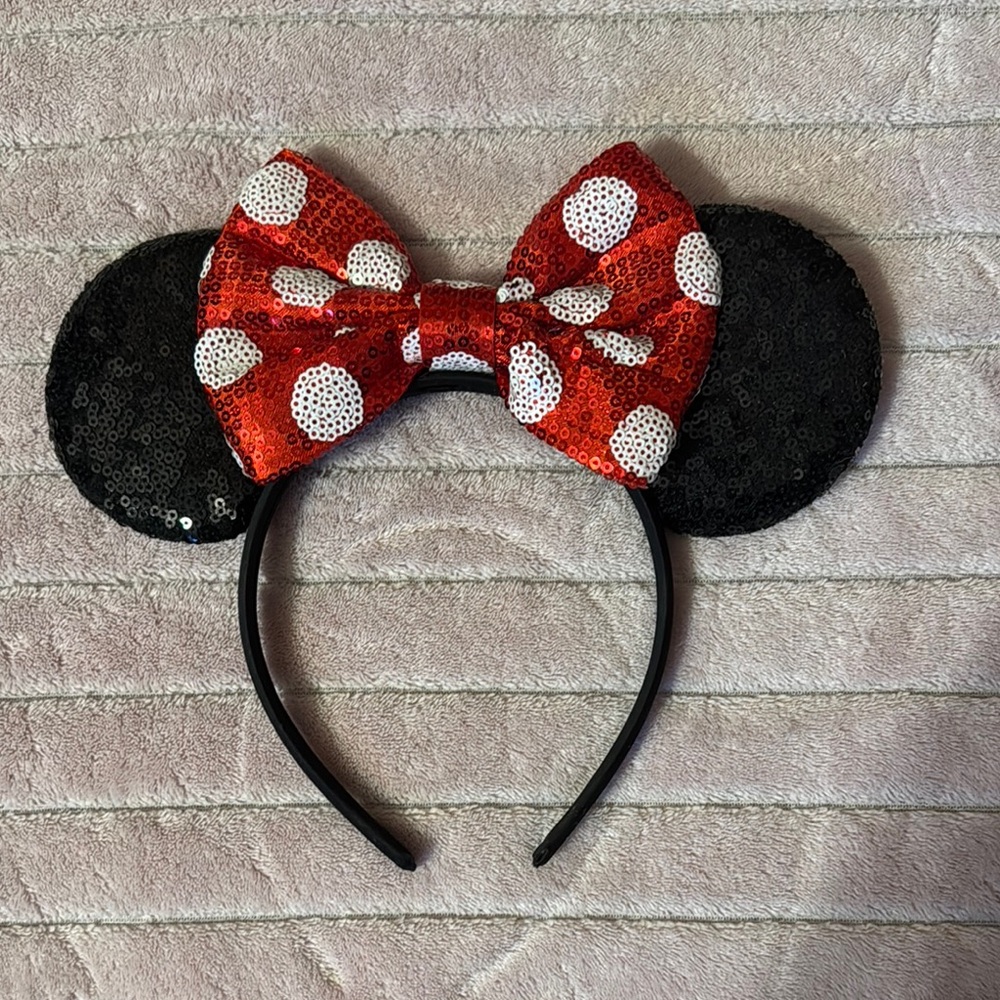 Disney Minnie Mouse Sequin Ears Headband